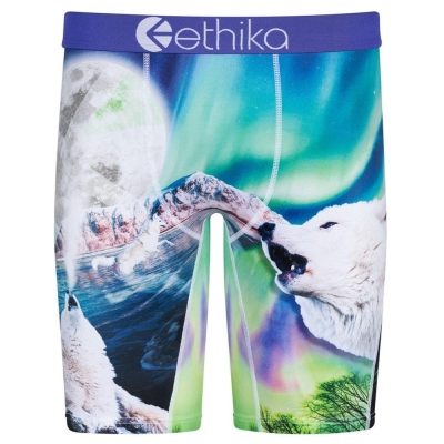Ethika Aurora Wolves Staple Underwear Heren Gekleurd | NL185CWAK