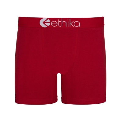 Ethika Cayenne Mid Boxers Heren Rood | NL956NOWP