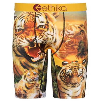 Ethika Easy Tiger Staple Underwear Heren Geel | NL517YUQG