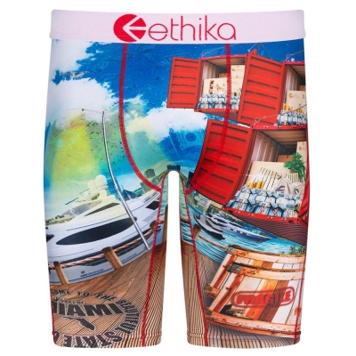 Ethika Miami Port Staple Underwear Heren Gekleurd | NL643FWMK