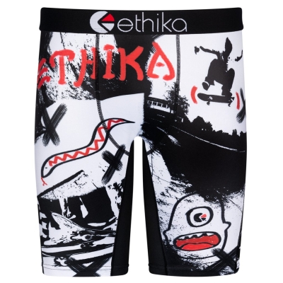 Ethika Park Tags Staple Underwear Heren Zwart Wit | NL546KRWX