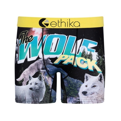 Ethika The Wolf Pack Mid Boxers Heren Gekleurd | NL675JAMW