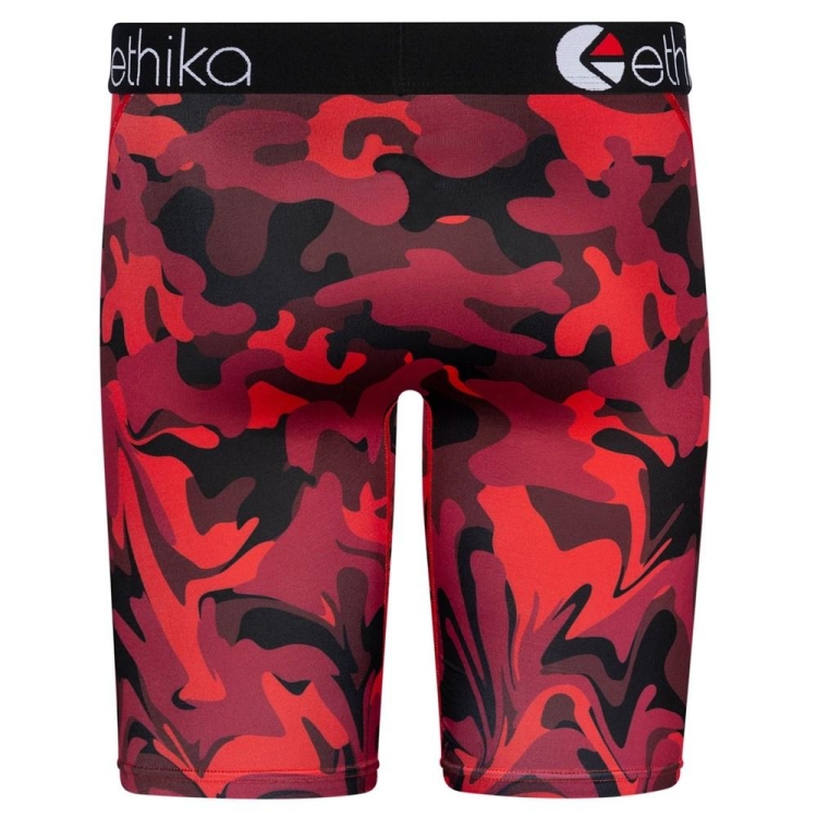 Ethika BMR Stealth Drip Staple Underwear Heren Rood Zwart | NL542FKPH
