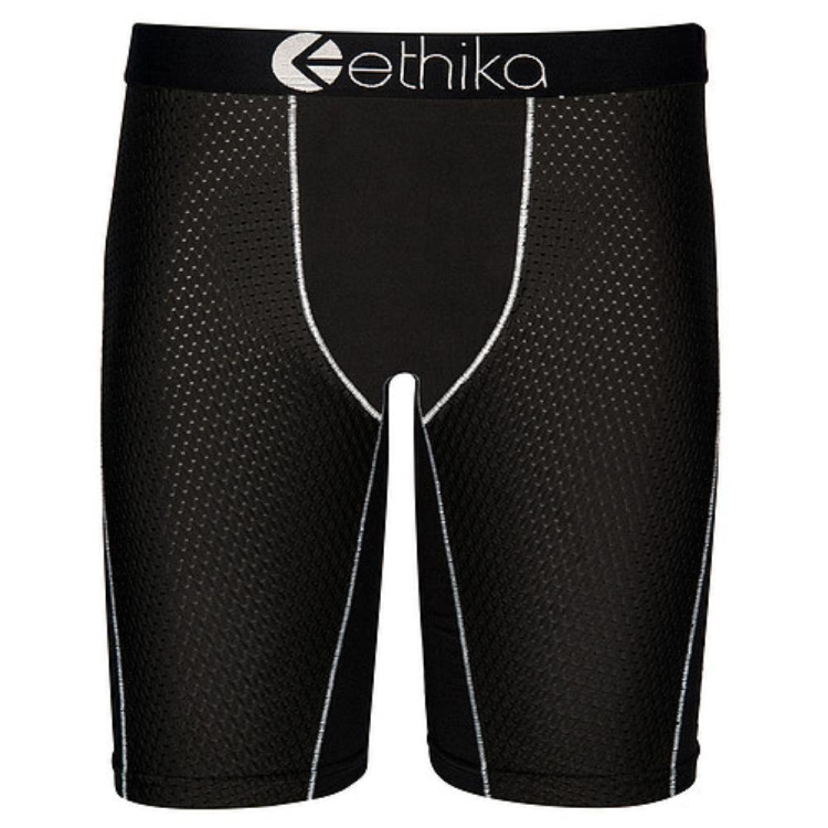 Ethika Refresh Silver Staple Underwear Heren Zwart | NL653IJEM